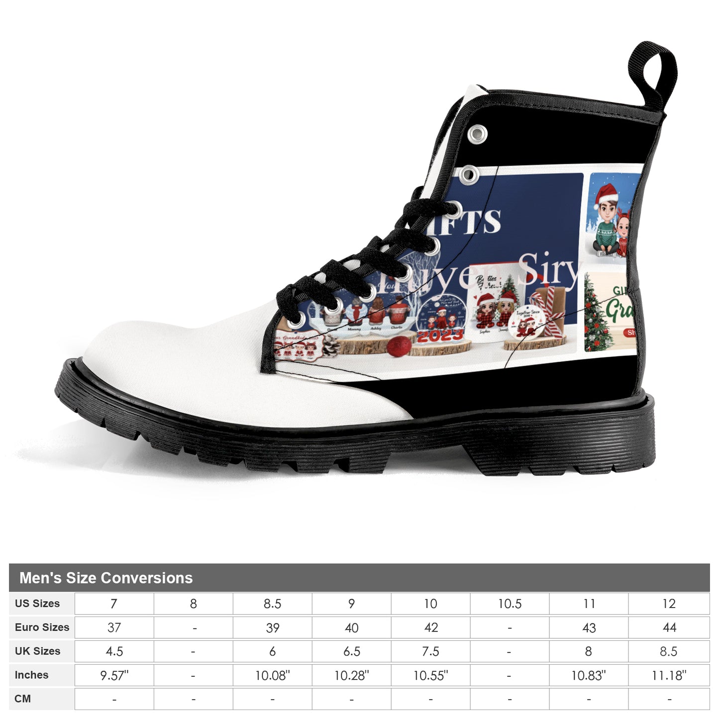 Men's Lace Up Canvas  (Model1203H)(Black)