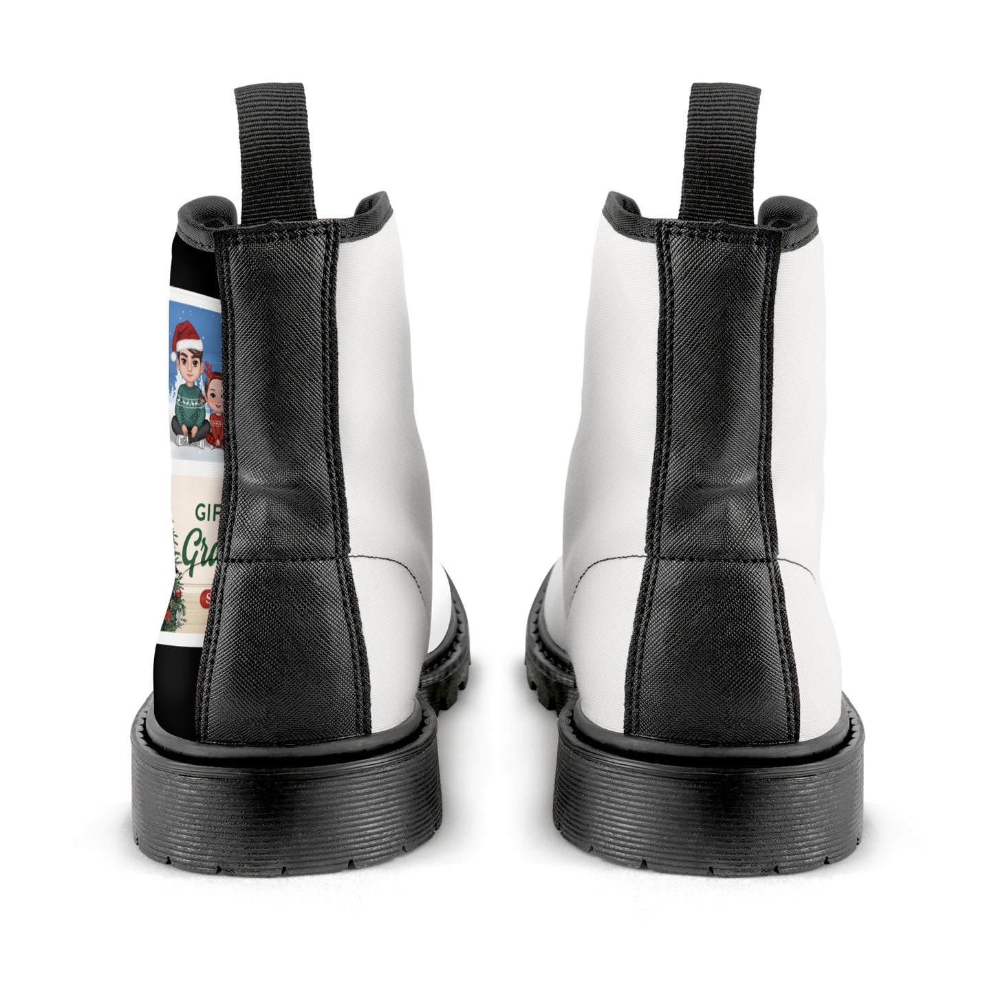 Men's Lace Up Canvas  (Model1203H)(Black)