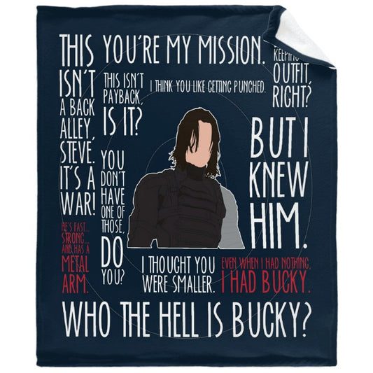 The Winter Soldier Taw Throw Blankets