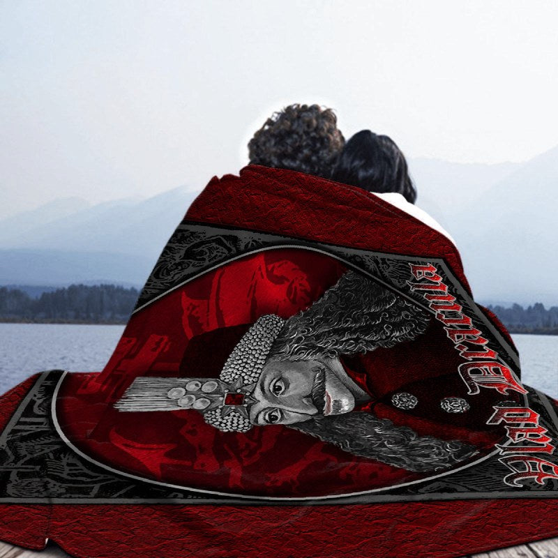 Vlad Dracula Gothic Throw Blankets