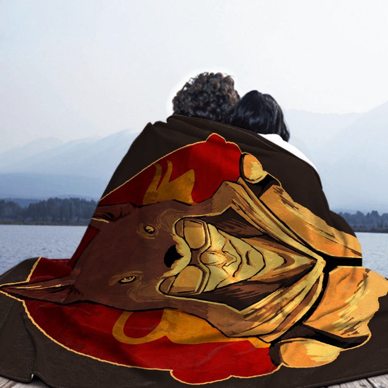 Vulpes Inculta Fallout New Vegas Throw Blankets