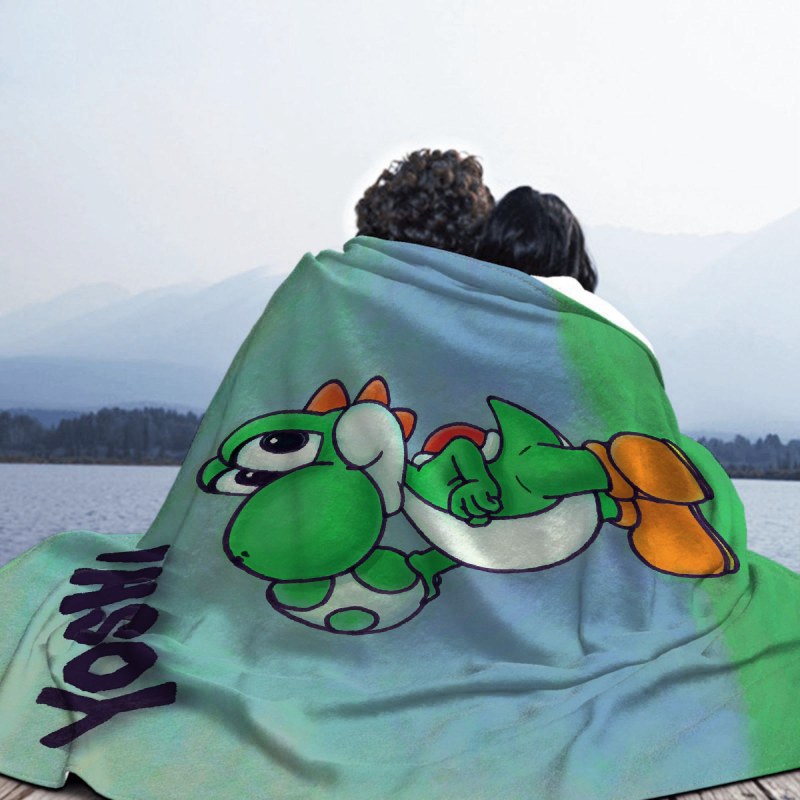 Yoshi Rsg Throw Blankets