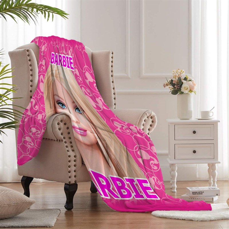 Barbie 98z Throw Blankets