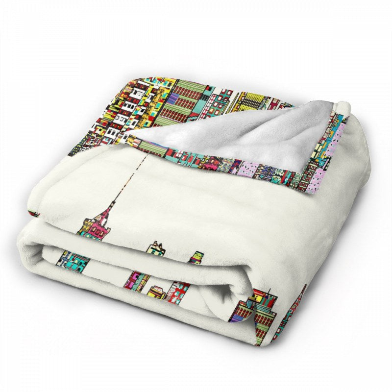 Tulsa Oklahoma Throw Blankets