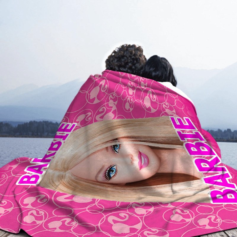 Barbie 98z Throw Blankets