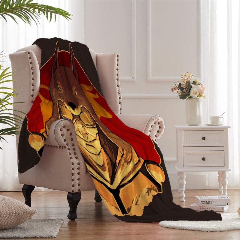 Vulpes Inculta Fallout New Vegas Throw Blankets
