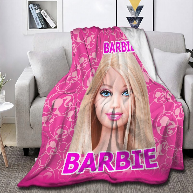 Barbie 98z Throw Blankets