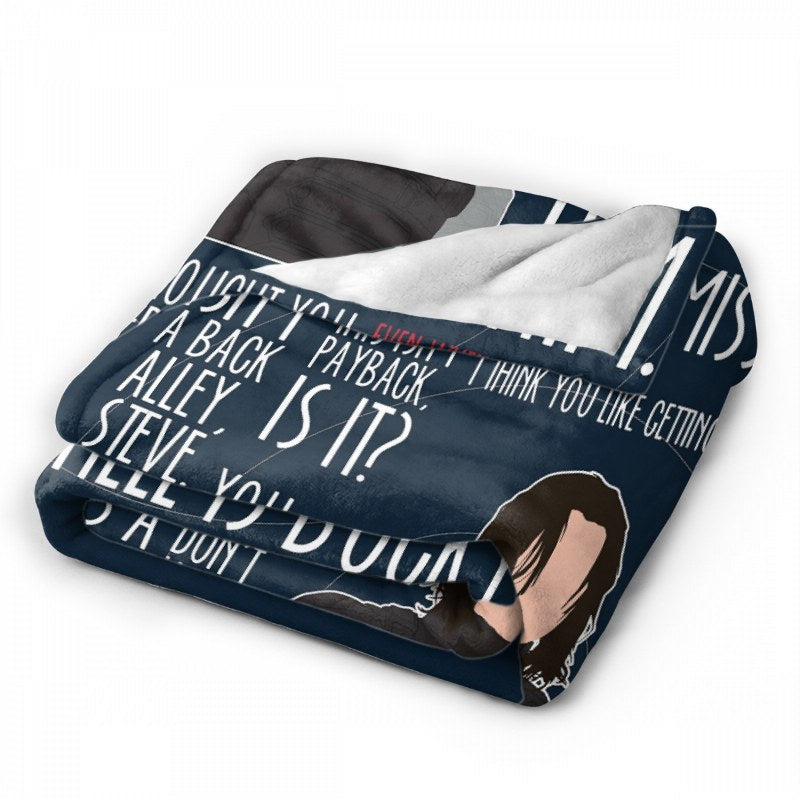 The Winter Soldier Taw Throw Blankets