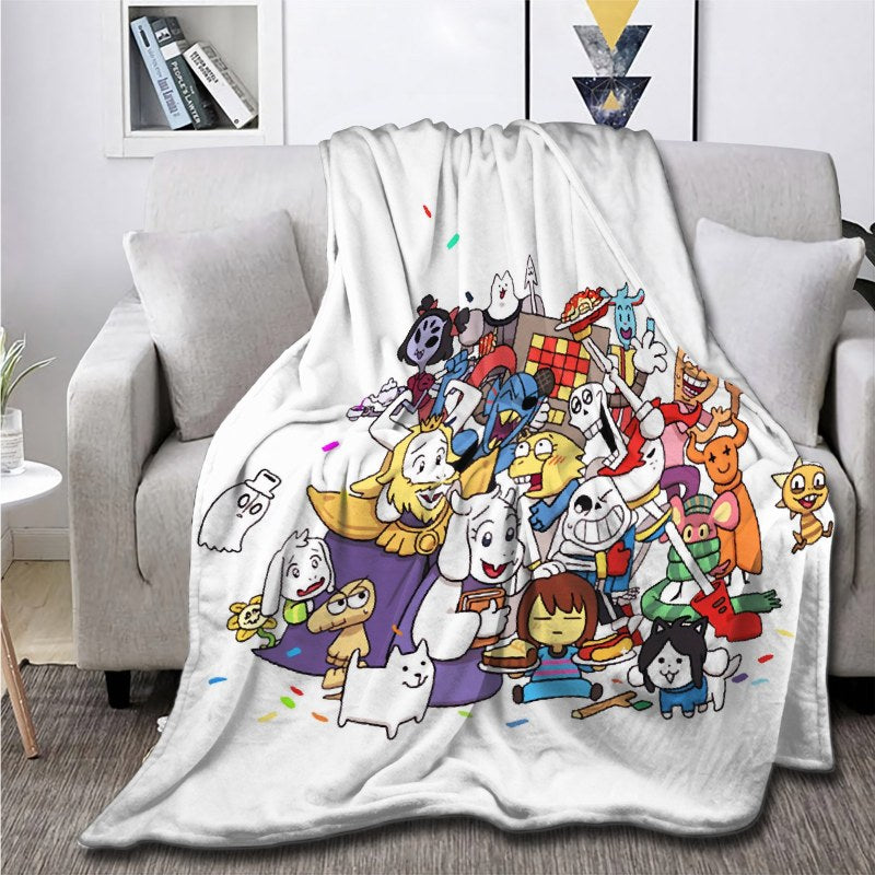 Undertale789645 Throw Blankets