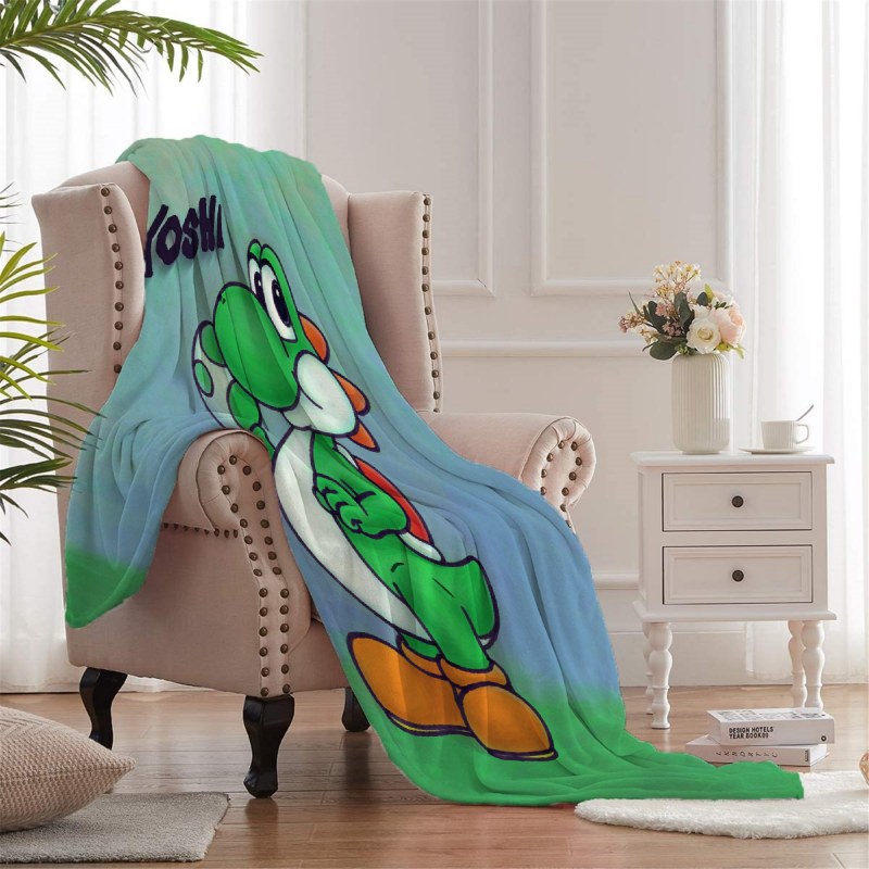 Yoshi Rsg Throw Blankets