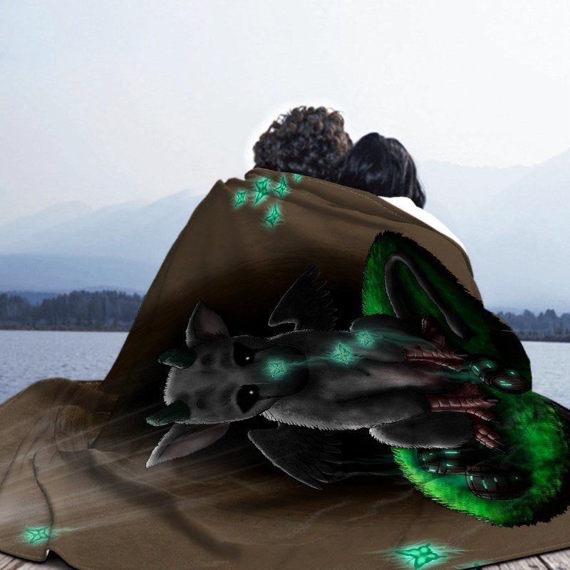 Trico Toriko The Last Guardian Throw Blankets