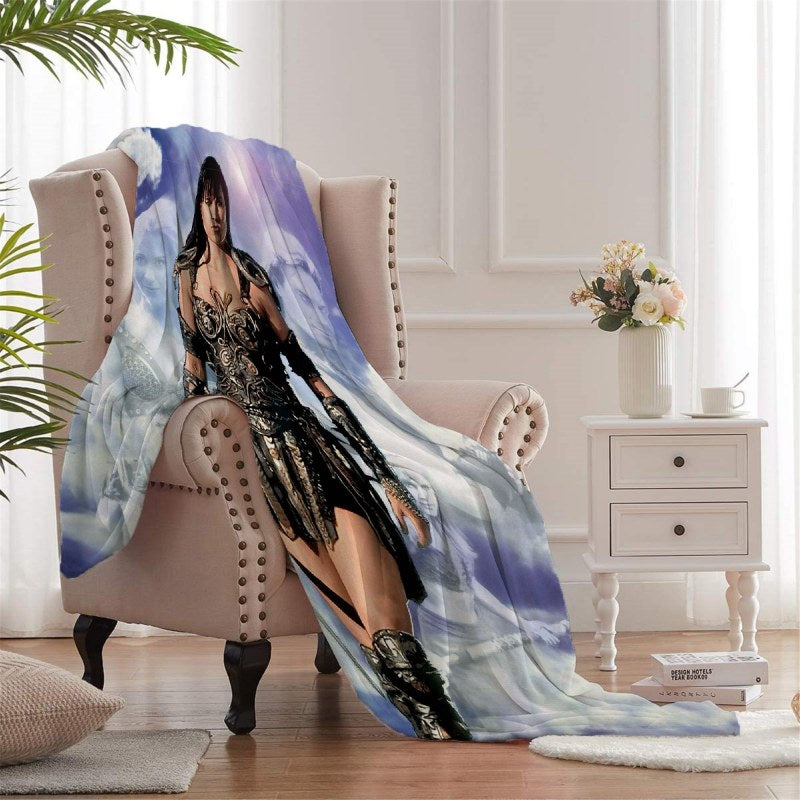 Xena Warrior Princess S3j Throw Blankets