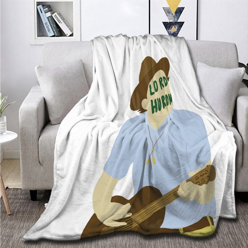 Ben Schneider Lord Huron Throw Blankets