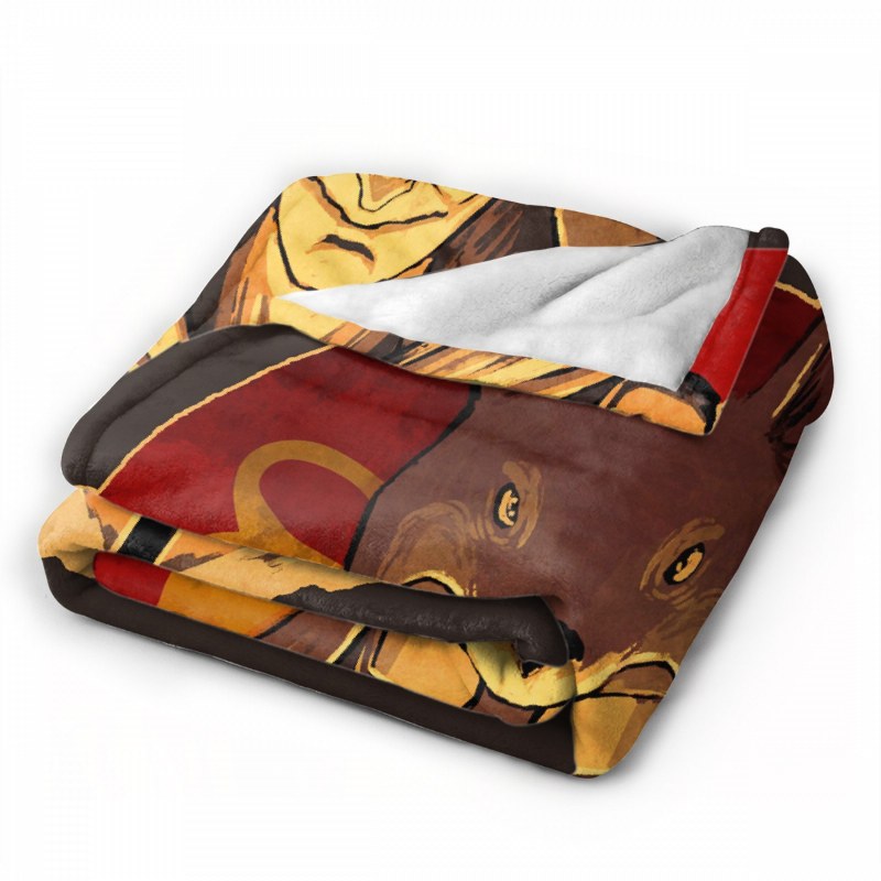 Vulpes Inculta Fallout New Vegas Throw Blankets