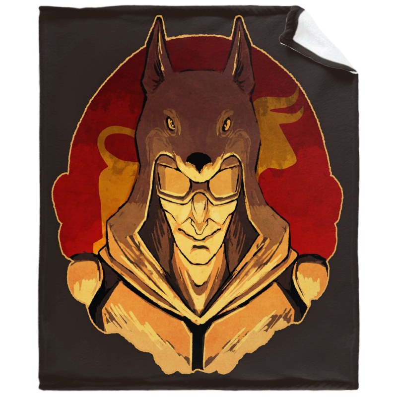 Vulpes Inculta Fallout New Vegas Throw Blankets