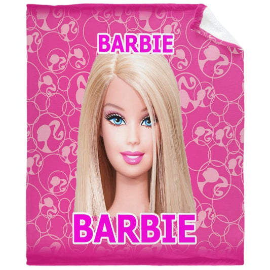 Barbie 98z Throw Blankets