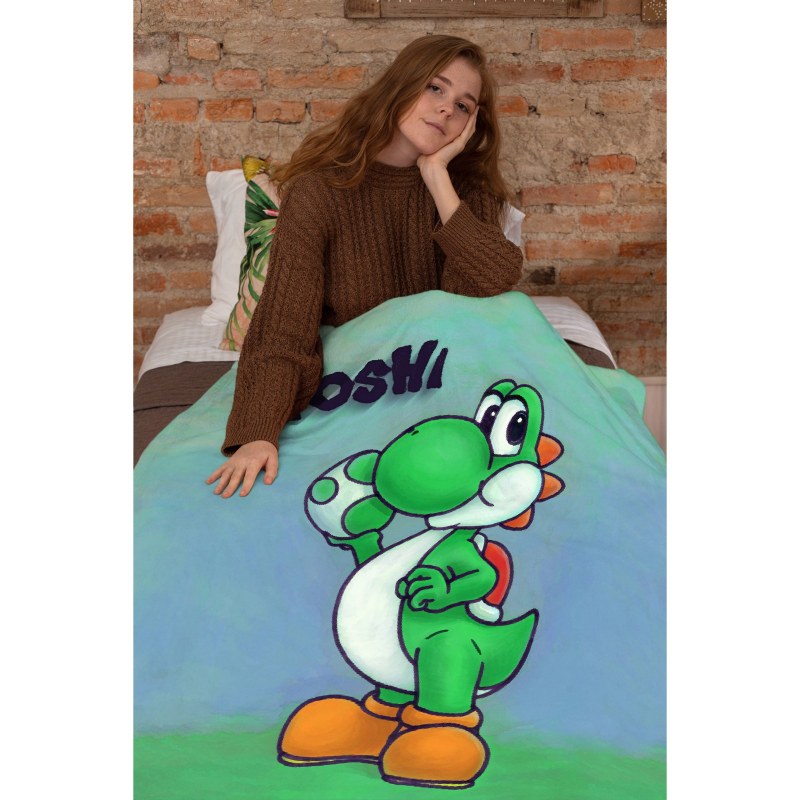 Yoshi Rsg Throw Blankets